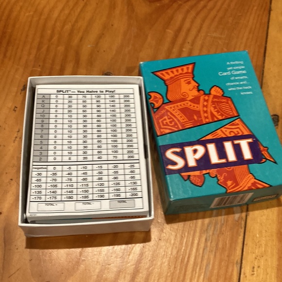 Adult Card Game Bundle/2 ROOK & SPLIT Complete in Box w/Instructions - Picture 5 of 5